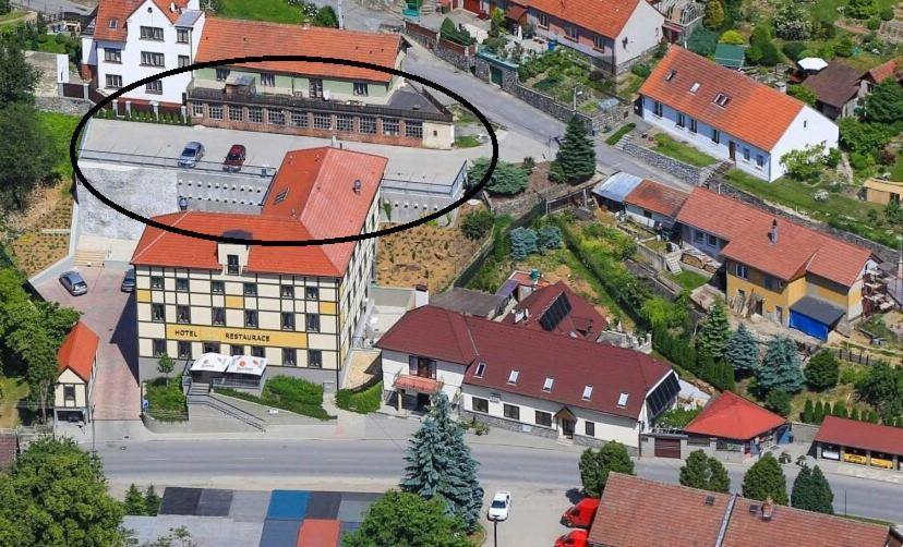 Hotel Olberg Olomučany Buitenkant foto